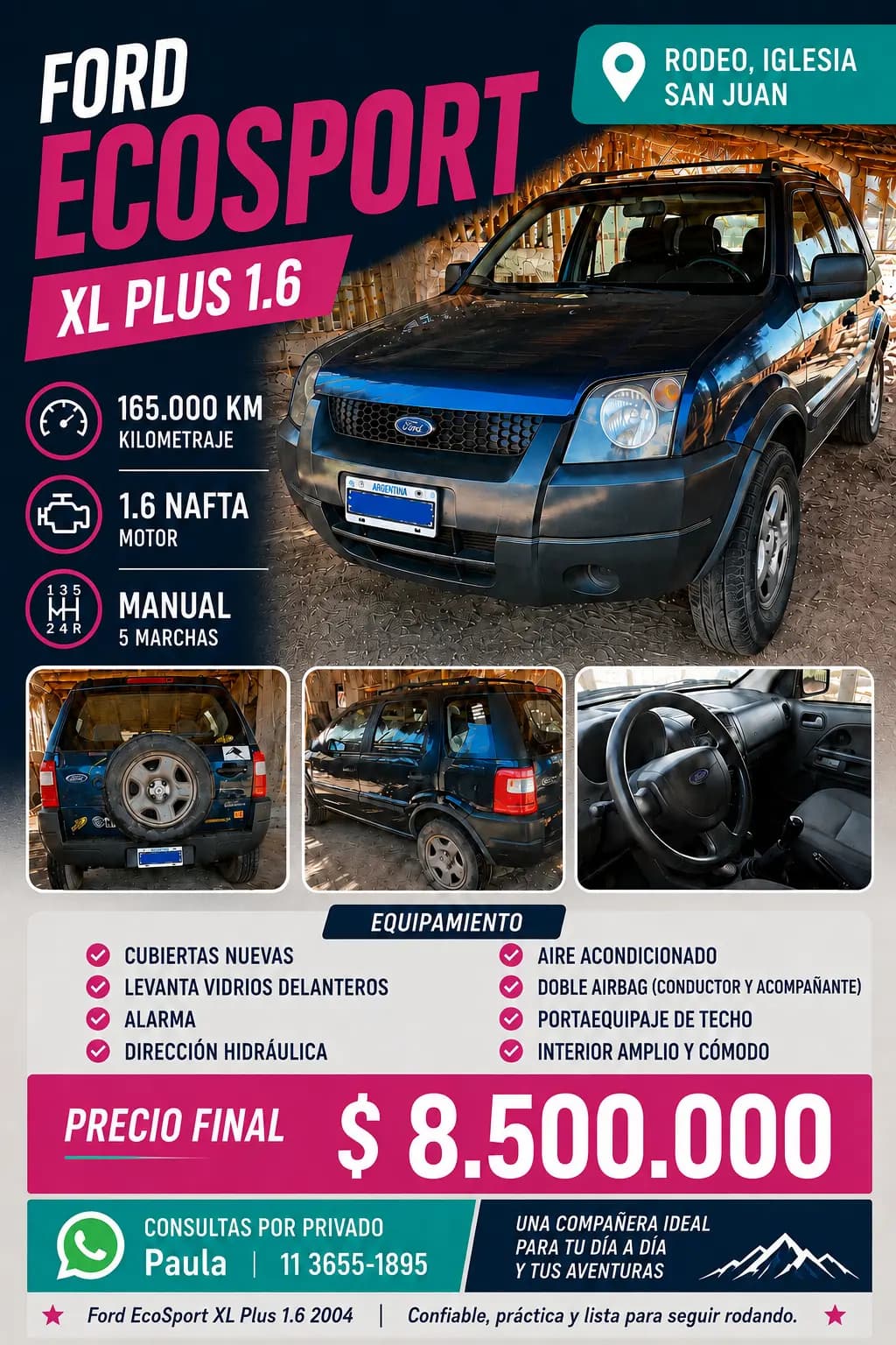 FORD EcoSport 2004